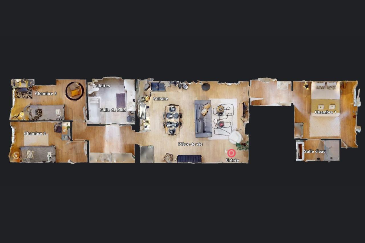 Apartment Expat Renting - Le Barcelone - Compans - Parking *